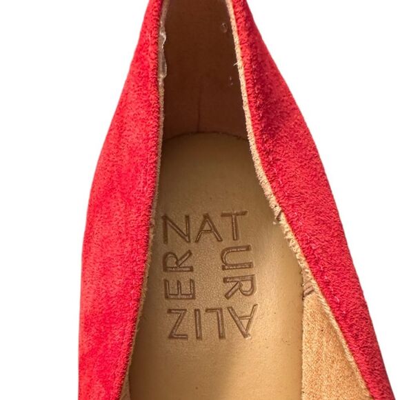 Naturalizer Emiline Women’s Red Suede Slip-On Loafers - Classic. New w/out Tags. - Picture 6 of 8
